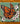 Monarch with White Flowers Tile Trivet