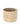 Small Round Storage Basket - Black & Cream