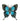 Sea Green Swallowtail Brooch Pin