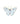 White Morpho Butterfly Brooch Pin