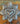 4.75"X4.75" Heart with Floral Detail Haiti Metal