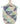 Hamper -Blue and White Triangles